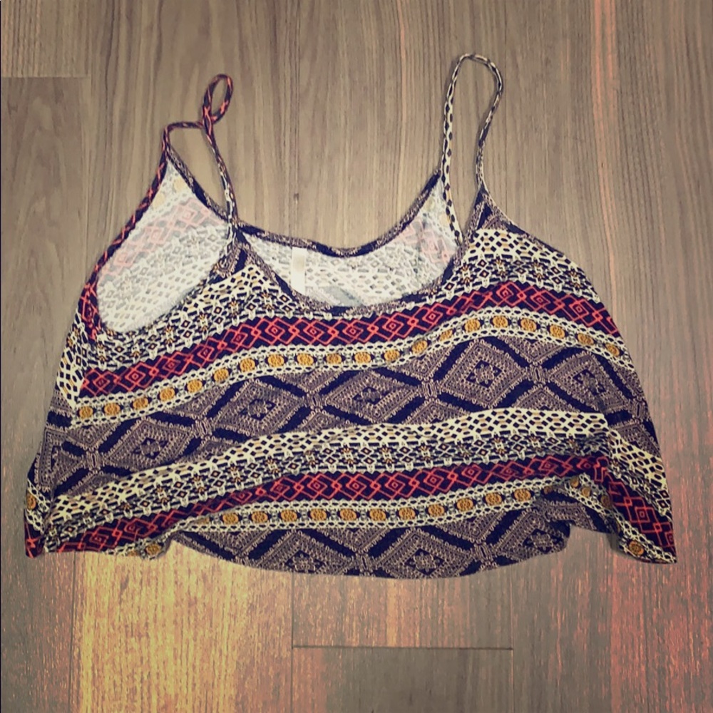 Tribal Crop Top 🖤3 for $20🖤
